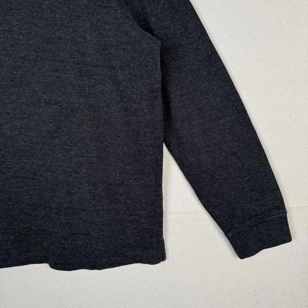 Polo Ralph Lauren Sweater 1/4 Zip Mens XL XLarge‎ Gray Pullover Soft Touch